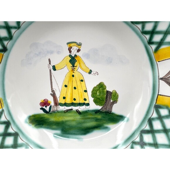 NEW Gmundner Keramik Female "Hunter's Delight" Cereal Bowl 6.5" Handmade Austria - Picture 2 of 6